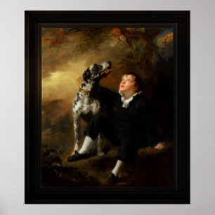 Poster John Stuart Hepburn Forbes par Henry Raeburn