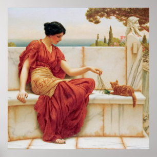 Poster John William Godward