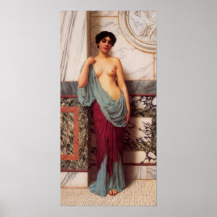 Poster John William Godward - chez le Thermae