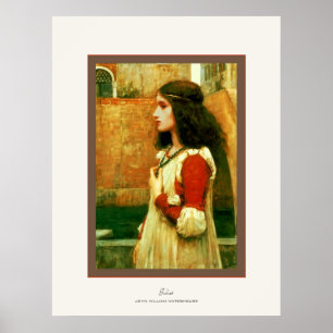 Poster ~ John William Waterhouse de Juliet