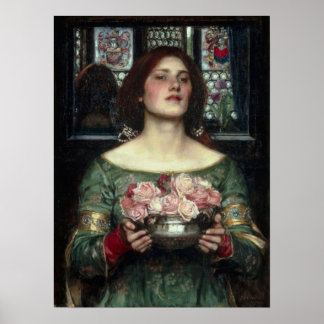 Poster John William Waterhouse - Rosebuds