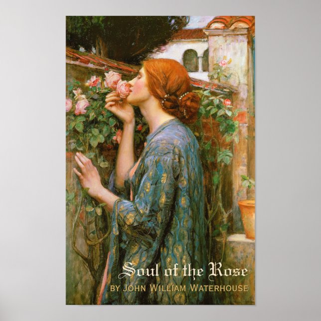 Poster John William Waterhouse Soul du Rose 1908 (Devant)