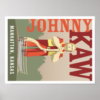 Poster Johnny Kaw - 16x12