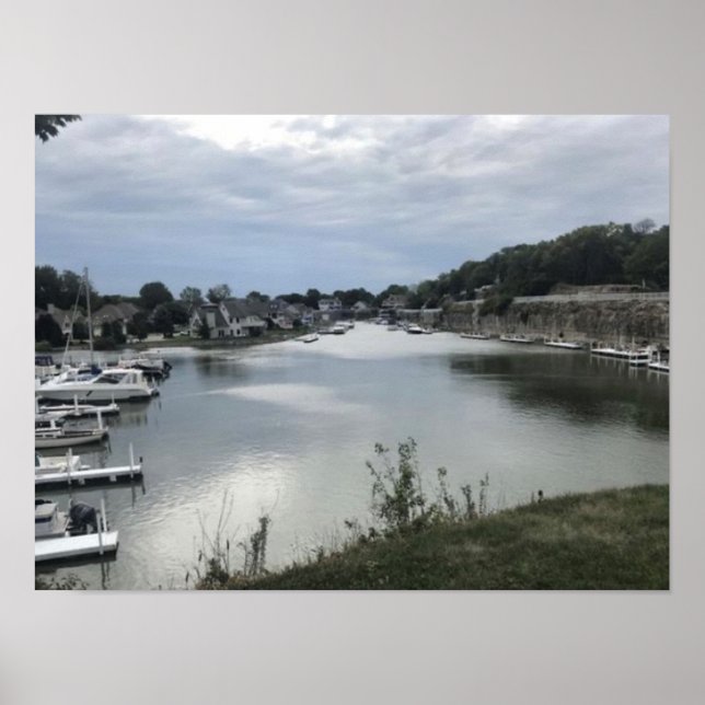 Poster Johnson's Island Quarry, Ohio (Devant)