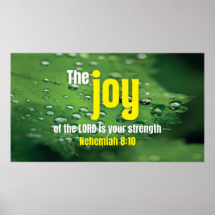 Poster JOIE DU SEIGNEUR Christian Frame Art pour TV