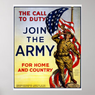 Poster Joignez l'armée