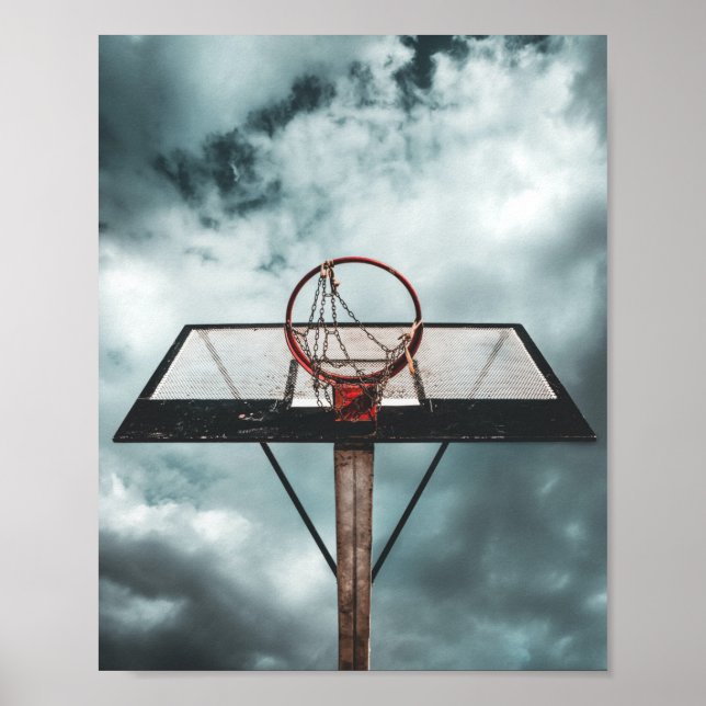 Poster Joli cadeau de basket-ball (Devant)