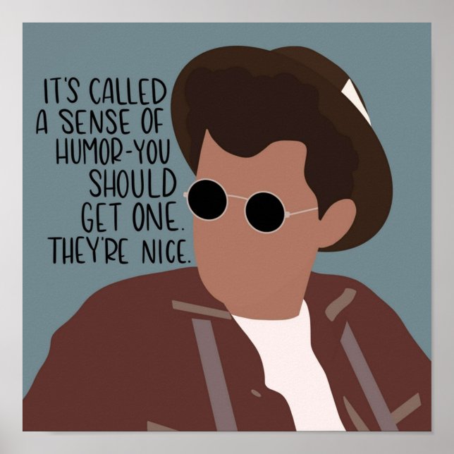 Poster Joli dans le colorblock de Duckie Rose (Devant)