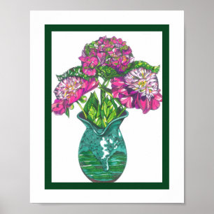 Poster Joli en rose