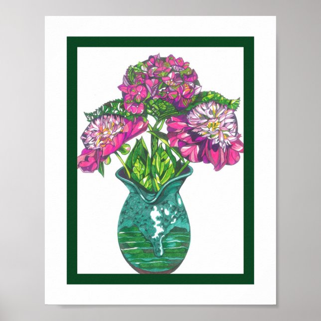 Poster Joli en rose (Devant)