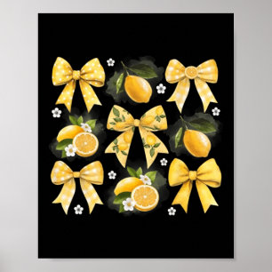 Poster Joli Facile Facile Arc Lemon Squeezy Bonjour Été