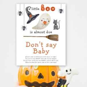 Poster Joli fantôme - Ne dites pas bébé