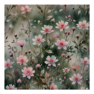 Poster Joli Fleur sauvage