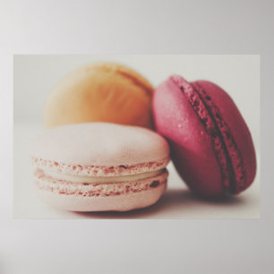 Poster Joli Macaron français