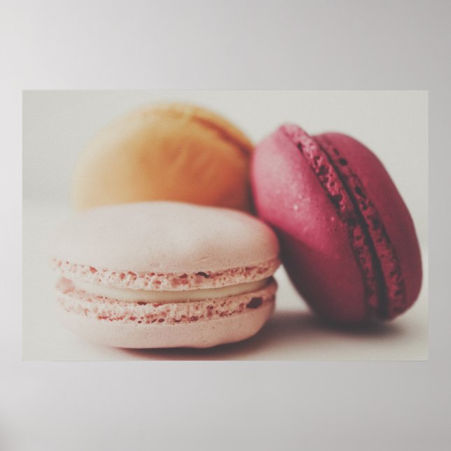 Poster Joli Macaron français (Devant)