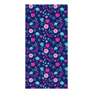 Poster Joli motif floral de fond