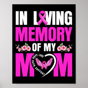 Poster Joli Souvenir Affectueux De Ma Mère Sensibilisatio