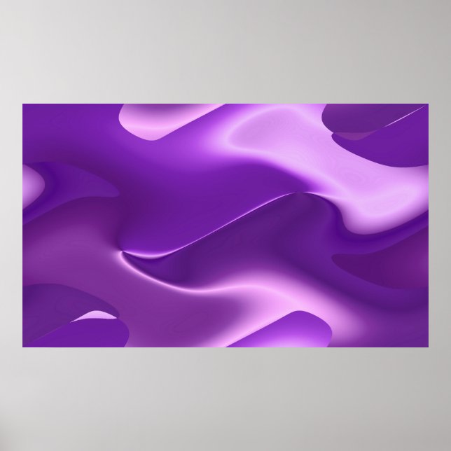 Poster joli violet (Devant)