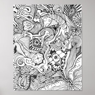 Poster Jolie fille Wook