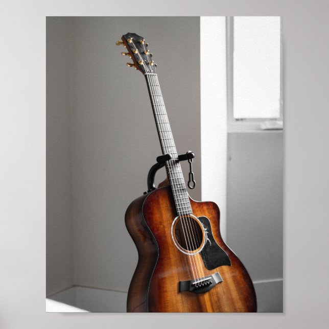 Poster Jolie guitare (Devant)