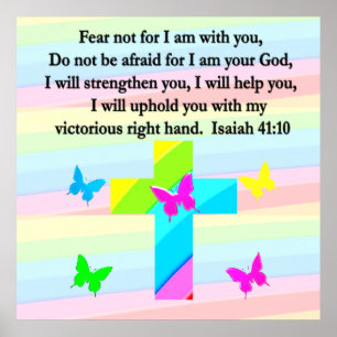 POSTER JOLIE ISAIAH 41:10 CONCEPTION