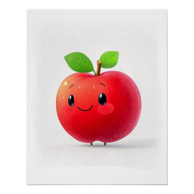 Poster Jolie petite pomme (Devant)