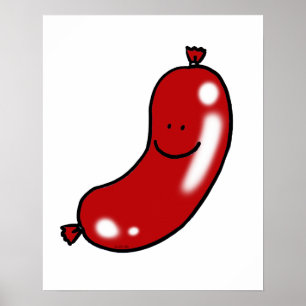 Poster Jolie saucisse