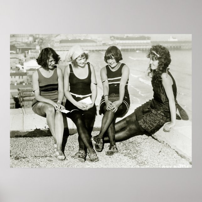 Poster Jolies filles, années 20 (Devant)