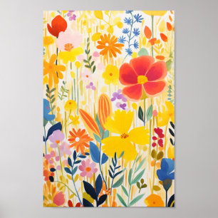 Poster Jolies fleurs