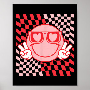 Poster Jolies Vibrations de la Saint-Valentin Sourire Vis