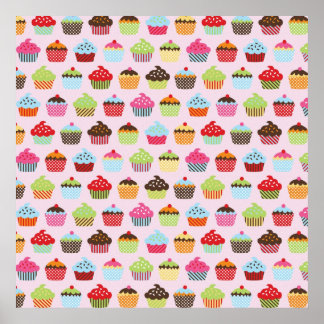 Poster Jolis Cupcakes