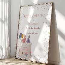 Jolis Lapins sur Gâteau Joint Anniversaire Sœur Bi