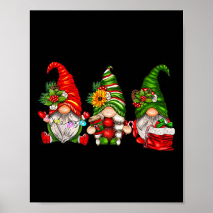 Poster Jolis lutins de Noël