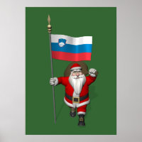 Jolly Père Noël visite Slovénie