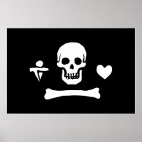 Jolly roger du drapeau de Stede Bonnet Pirate