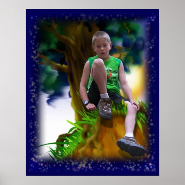 Poster Jon On Cliff (Devant)