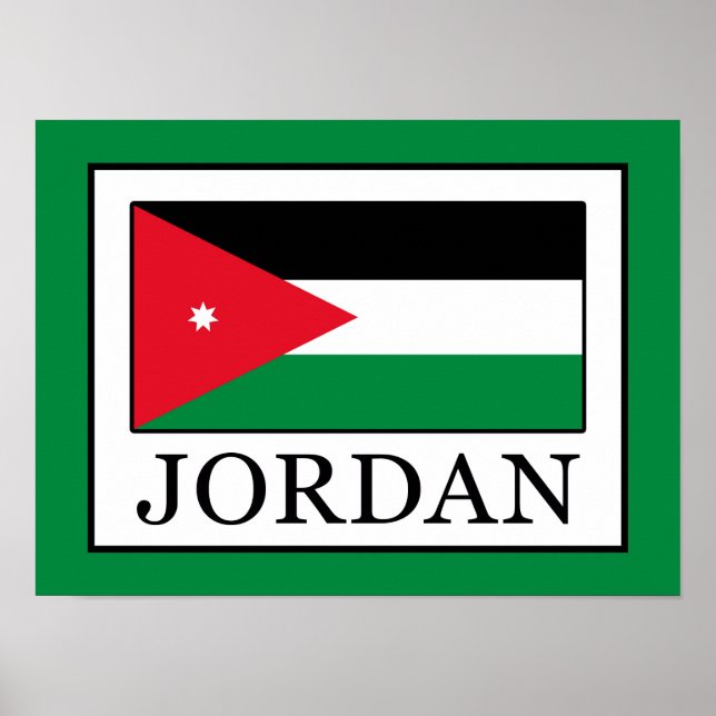 Poster Jordanie (Devant)