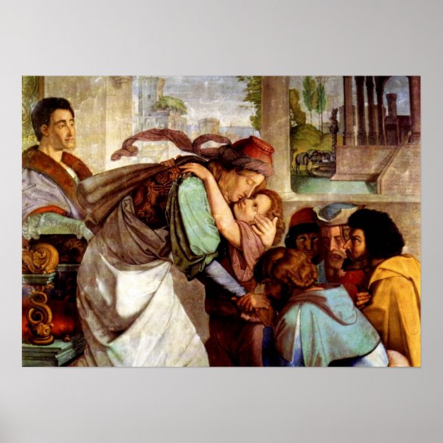 Poster Joseph fut nommé chef de l'Égypte (Gn 41, 38-49) (Devant)