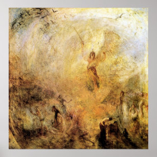 Poster Joseph Mallord Turner - Angel in the sun