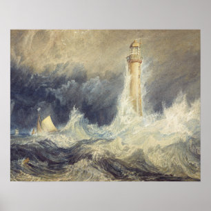 Poster Joseph Mallord William Turner - Bell Rock
