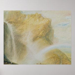 Poster Joseph Mallord William Turner   Chutes supérieures