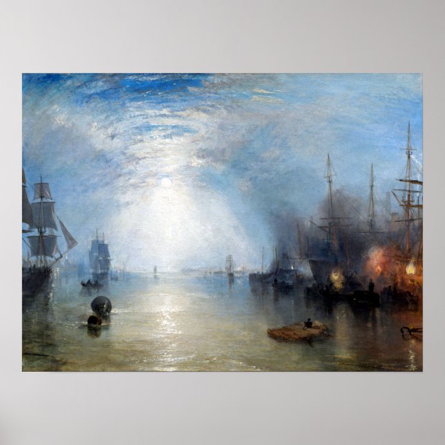 Poster Joseph Mallord William Turner Keelmen (Devant)