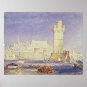 Poster Joseph Mallord William Turner   Rhodes, c.1823-24 