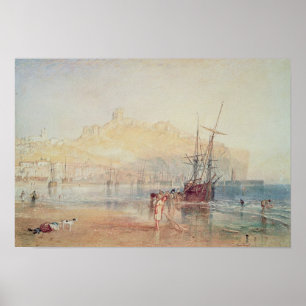 Poster Joseph Mallord William Turner Scarborough, 1825