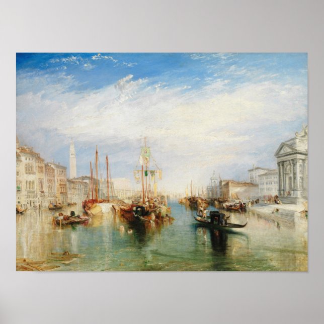 Poster Joseph Mallord William Turner | Venise, du P (Devant)