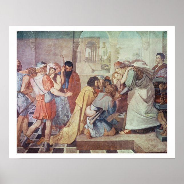 Poster Joseph reconnu par ses frères (Devant)