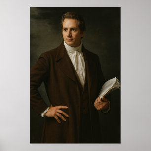 Poster Joseph Smith Photographie Rendition™ #1 LDS Art