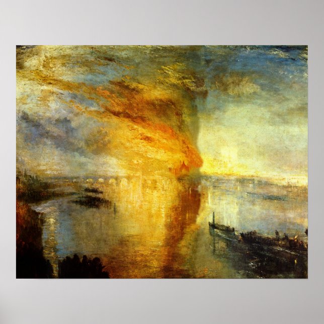 Poster Joseph Turner Art (Devant)