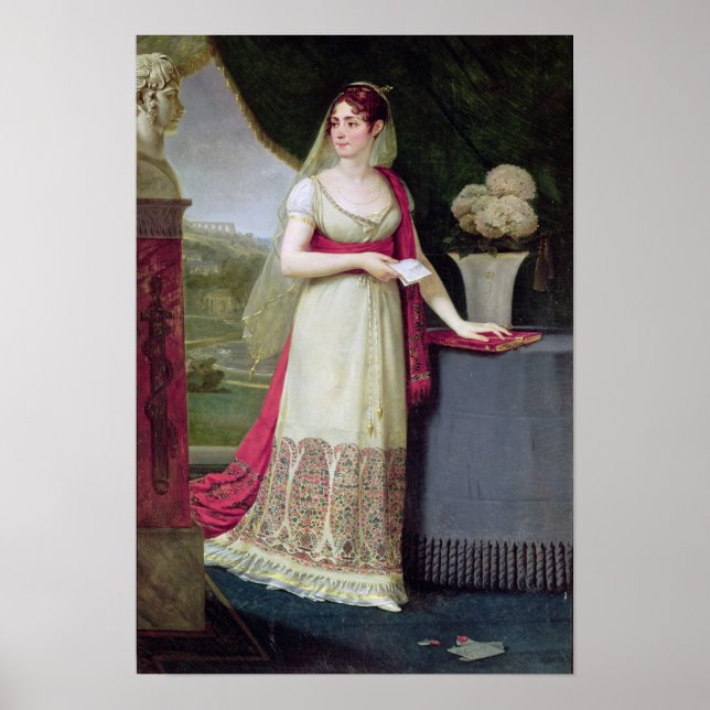 Poster Josephine Tasher de la Pagerie Empress (Devant)