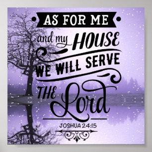 Poster Joshua 24:15